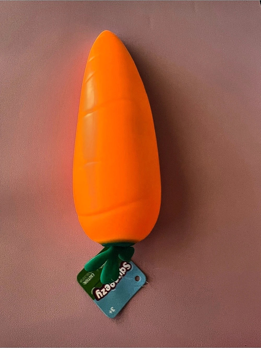 Squeeezy Carrot Squishy